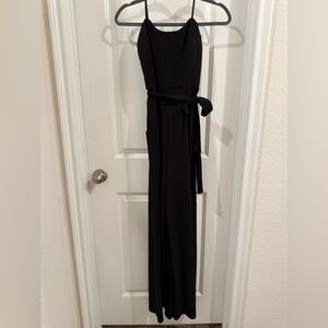 Emerald Sundae Black Strapless Jumpsuit